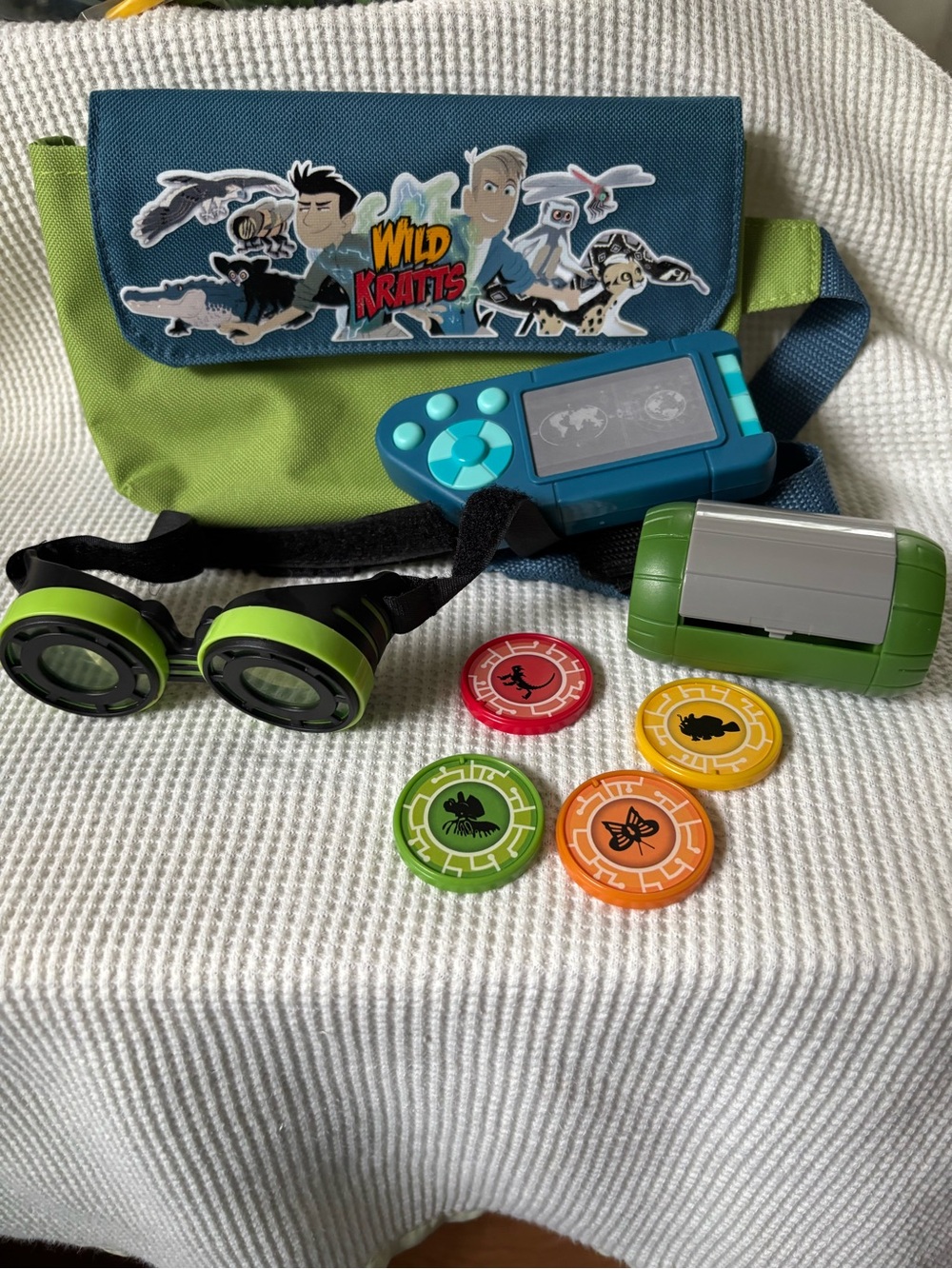 Wild Kratts Adventure Set - 8pc Set, Goggles, Creature Pod, 4 Power Discs & More